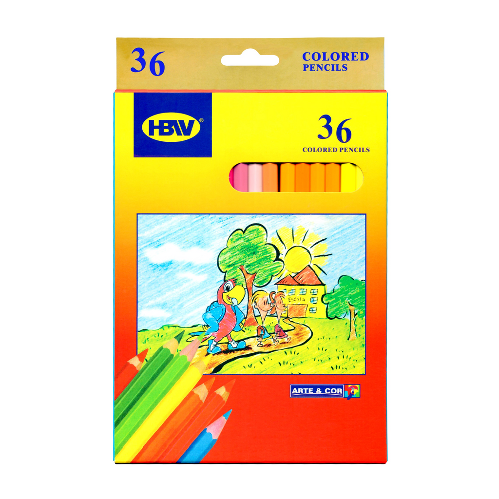 HBW Arte & Cor Colored Pencils Long