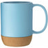 Coffee Mug with Cork Bottom lightblue