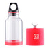 Water Bottle Portable Blender red